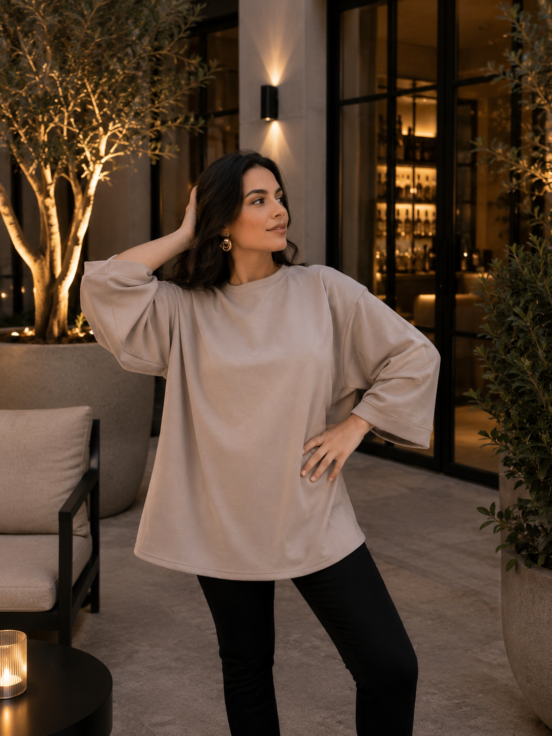 Haut oversize Lisa